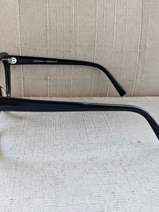 Warby Parker Women Eyeglasses Frame Black PEARL 100 Cat Eye Shape Eyewear Glasse main image 11